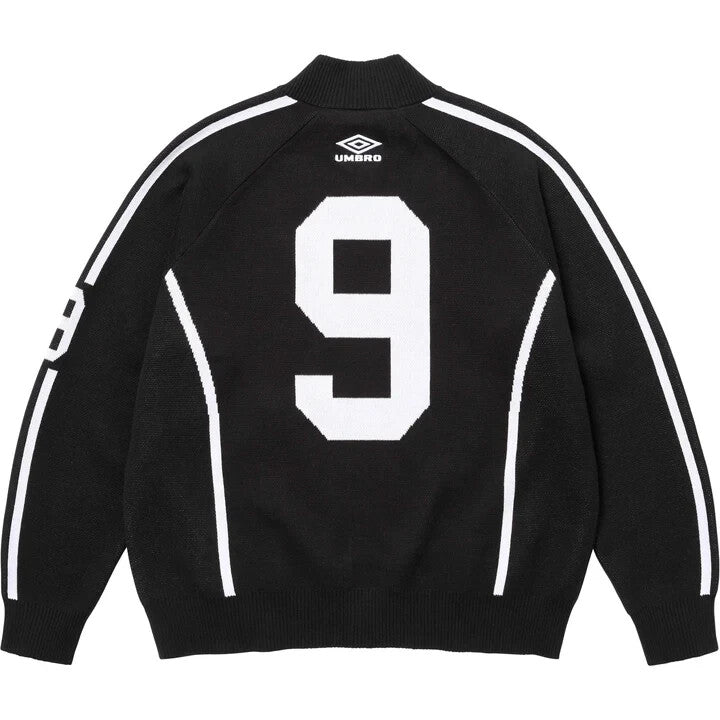 Supreme Umbro Zip Up Sweater Black