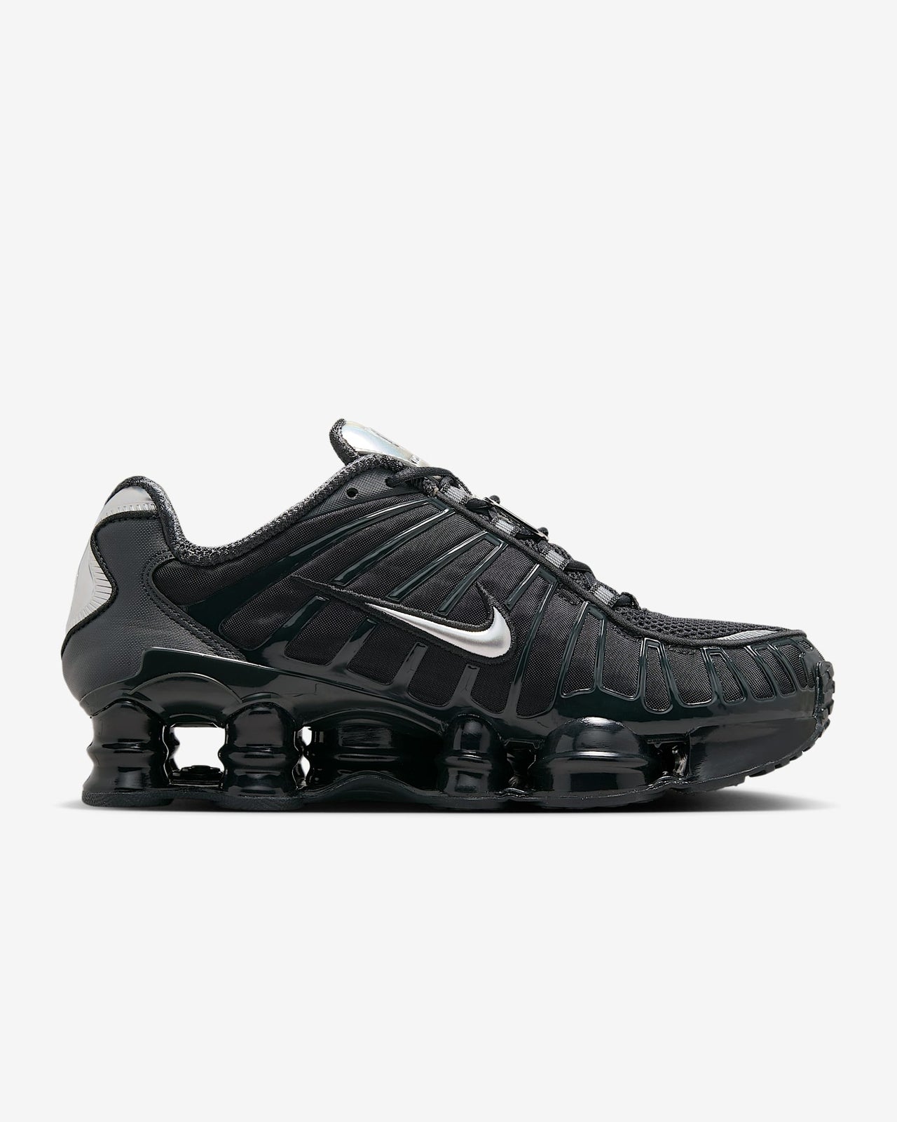 IB7704-001 Nike Shox TL Off Noir Metallic Silver (Women's)