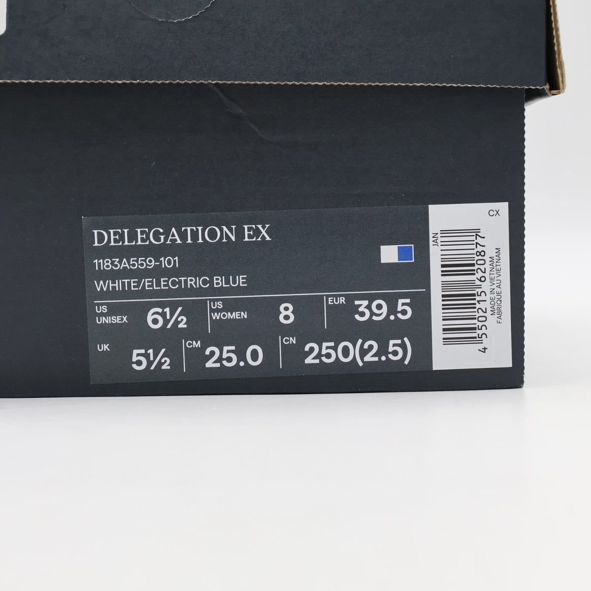 1183A559-101 Onitsuka Tiger Delegation EX White Electric Blue (Men's)