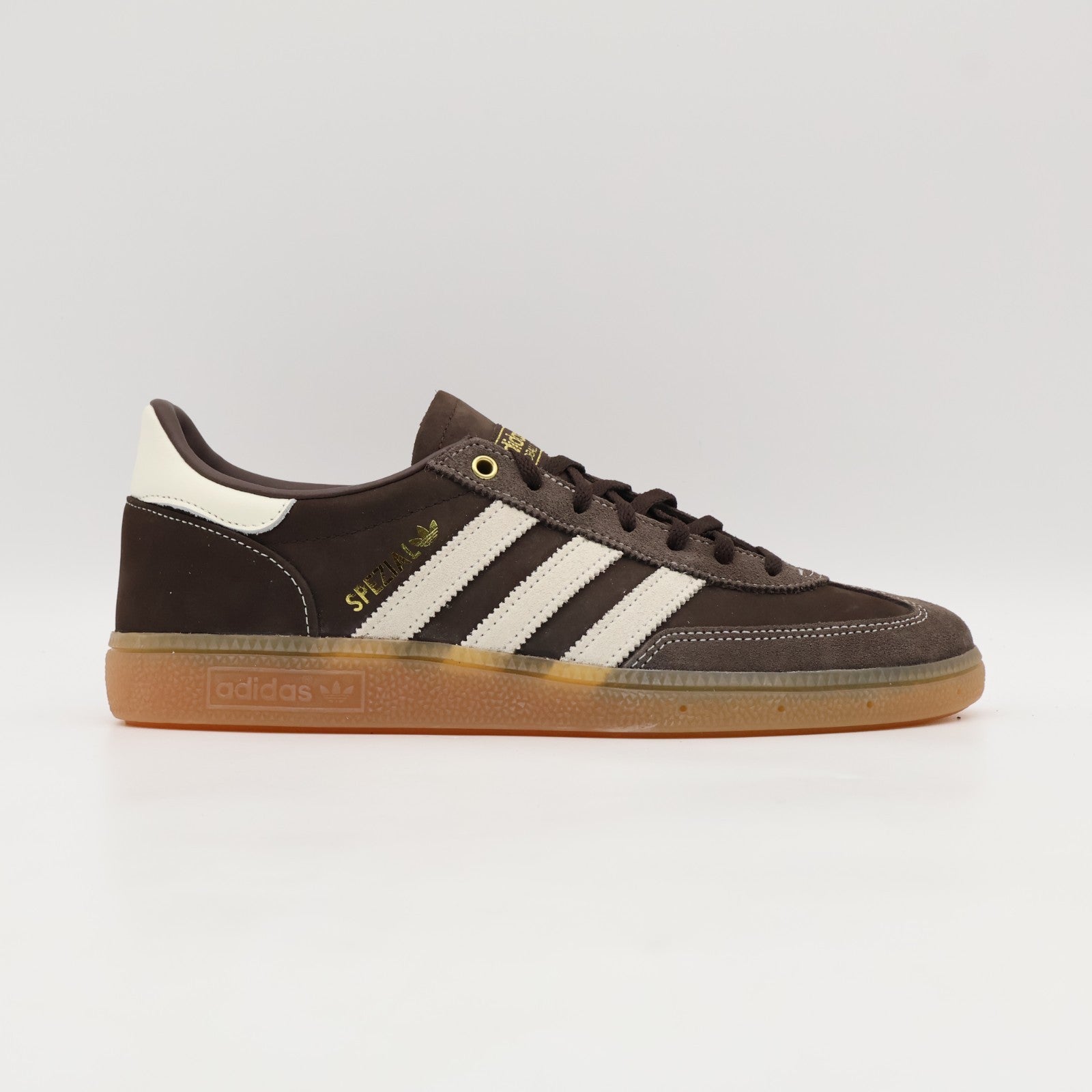 KJ3530 adidas Handball Spezial Dark Brown Off White Gum (Women's)