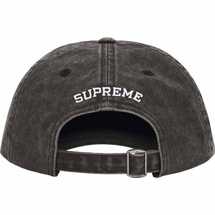 Supreme Pigment Dye 6-Panel Black