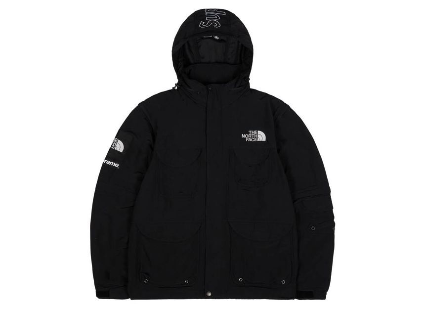 Supreme The North Face Trekking Convertible Jacket Black