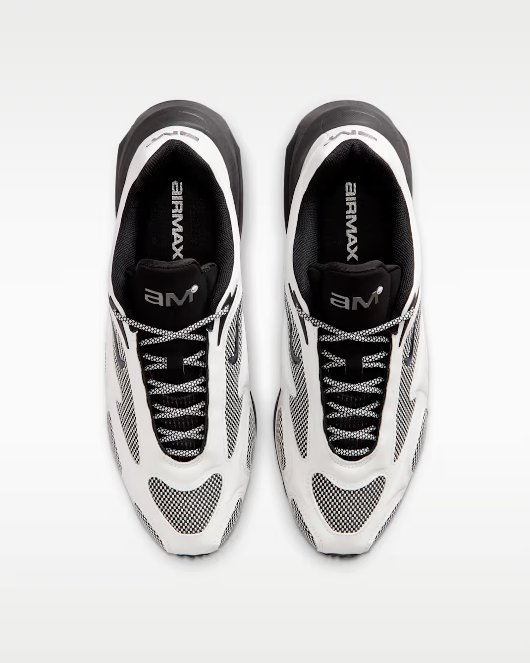 II6282-100 Nike Air Max Muse Summit White Black Metallic Dark Grey (Women's)