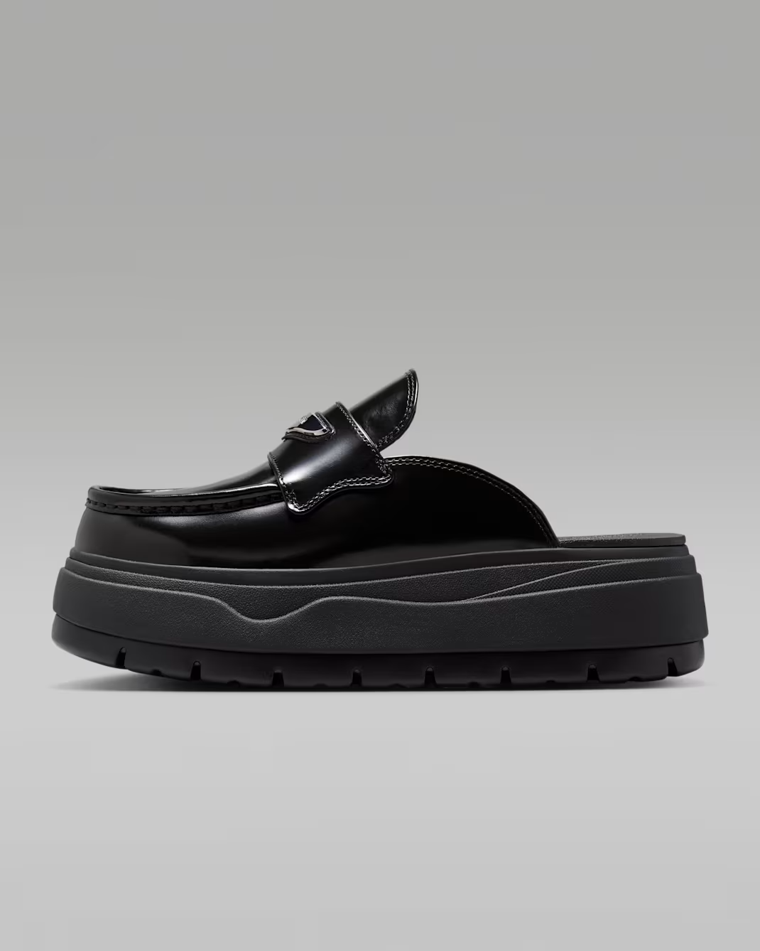 HJ4292-001 Nike Air Jordan Mule Black Metallic Silver (Women's)