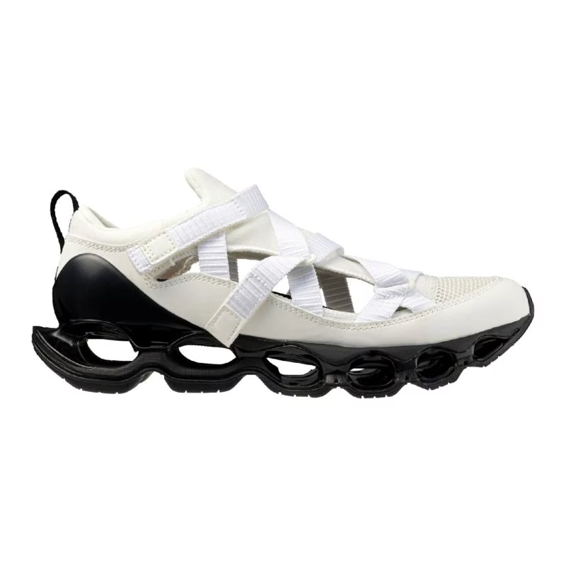 D1GA251905 Mizuno Wave Prophecy Strap Off White/Black (Men's)