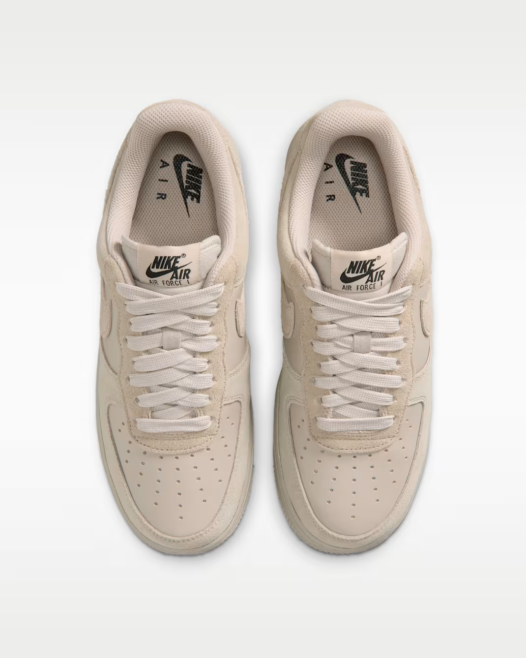 IV6042-236 Nike Air Force 1 '07 "Cream 2/Metallic Silver" (Women's)