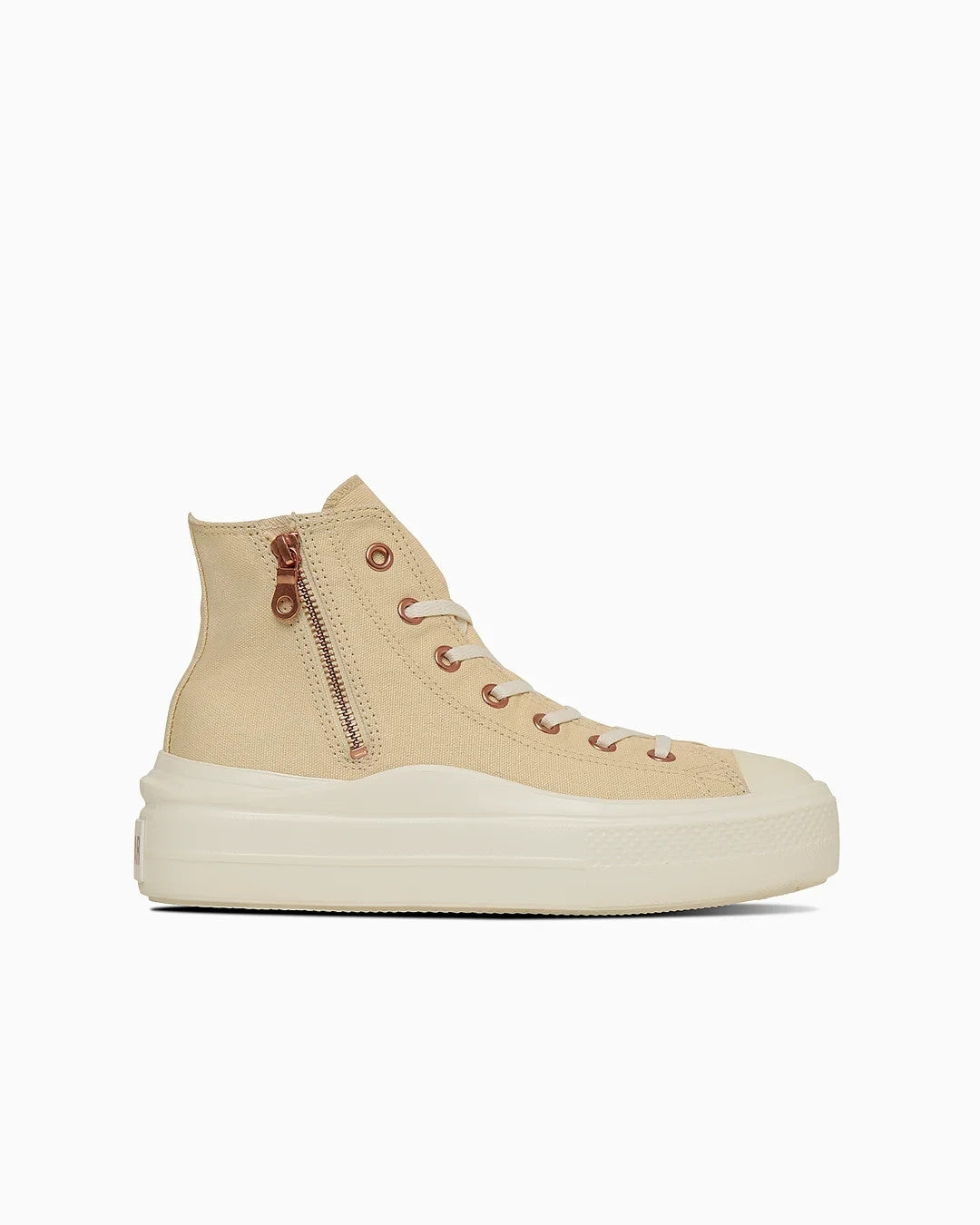 31315982 Converse All Star Light PLTS 2 Z Hi Cream (Women's)