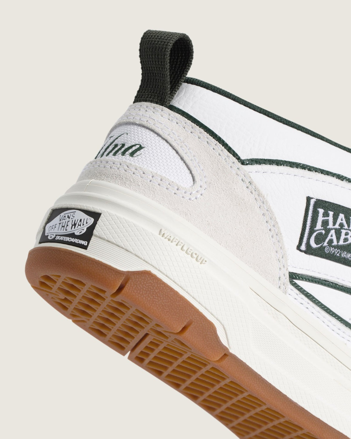 VN000D9Z9DH Vans Skate Half Cab Wafflecup White (Men's)