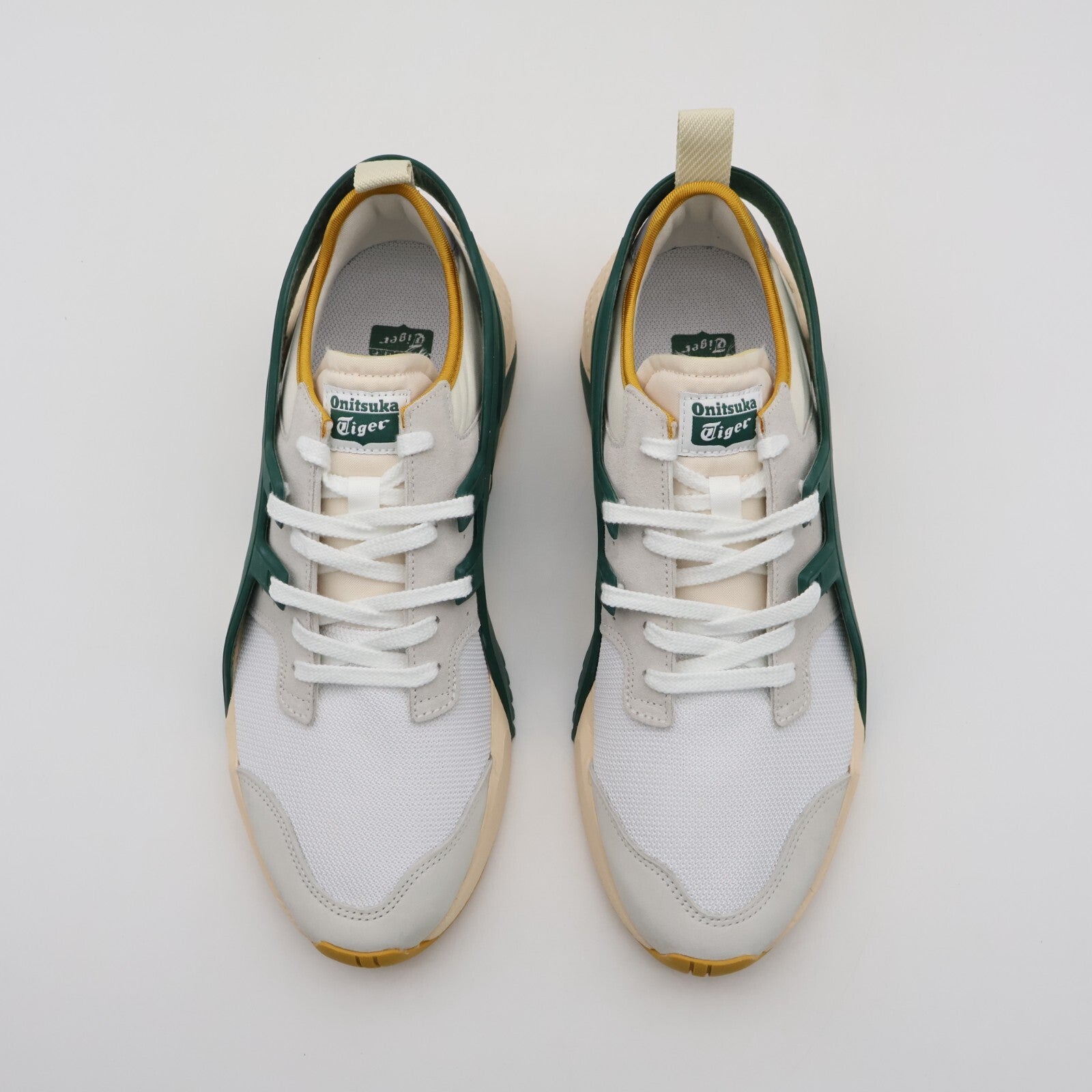 1183A795-102 Onitsuka Tiger Big Logo Trainer 2.0 White Pine Green (Men's)