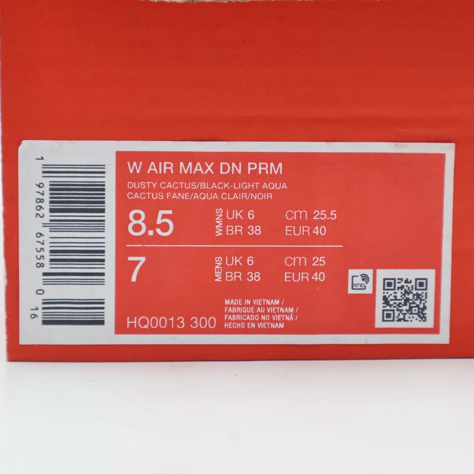 HQ0013-300 Nike Air Max DN Premium Dusty Cactus Light Aqua Dynamic (Women's)