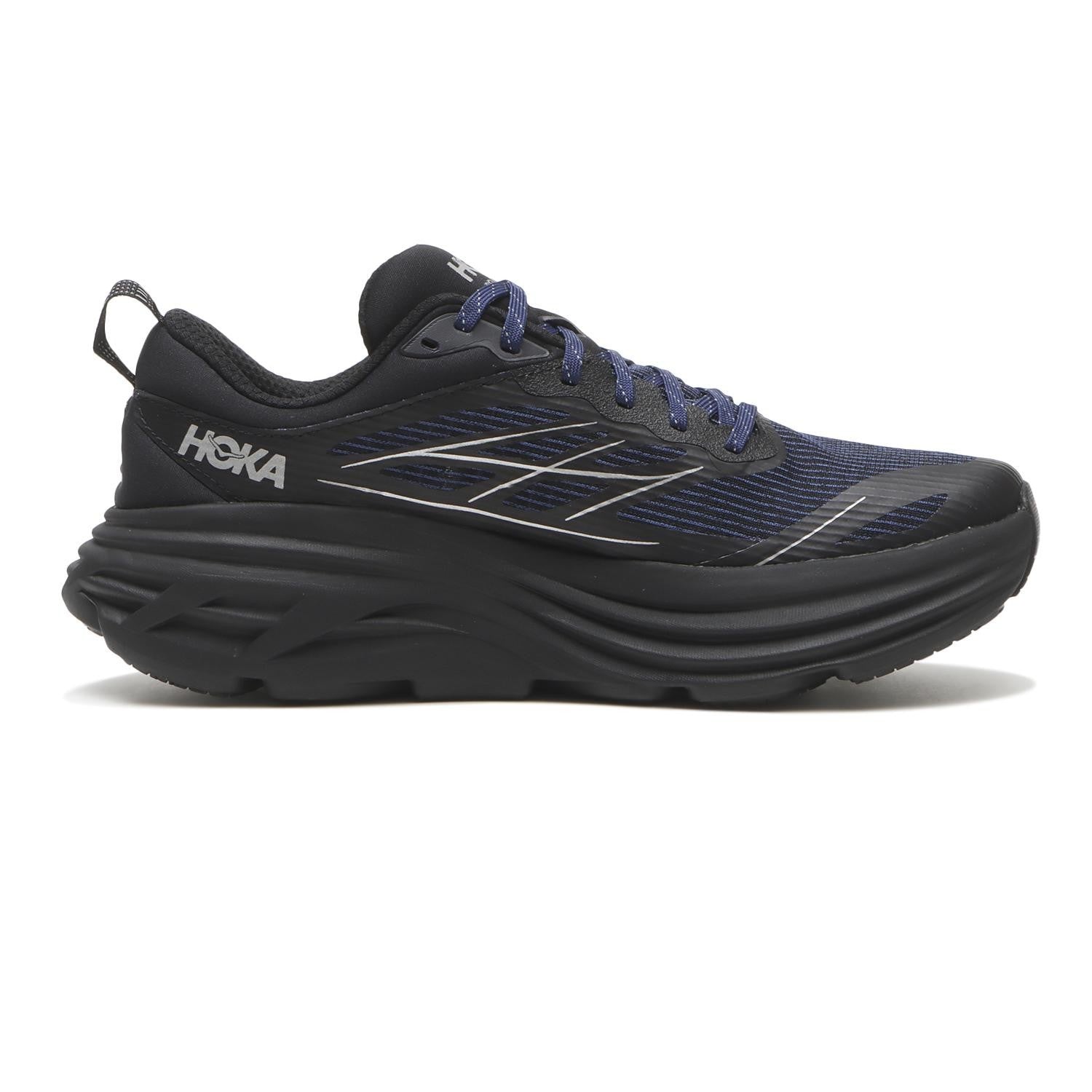 1155391-MDNGH Hoka Bondi 8 TS Caged Midnight Black (Men's)