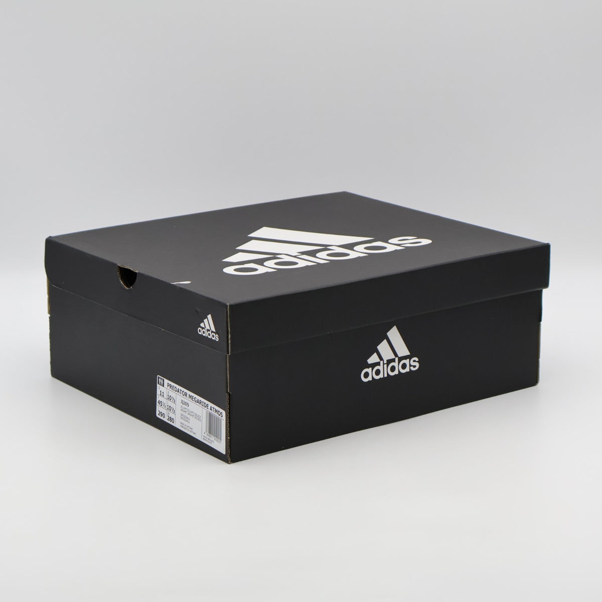 JQ2579 atmos Ã adidas Predator Megaride Silver Metallic Core Black (Men's)