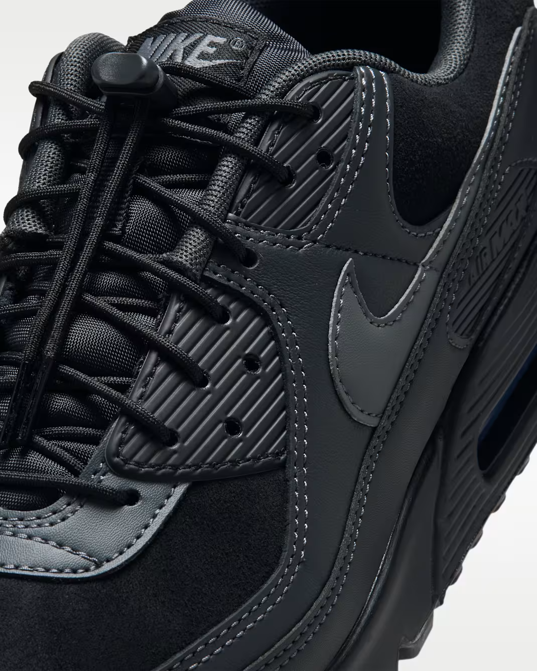 IV4695-001 Nike Air Max 90 "Black/Iron Grey" (Men's)