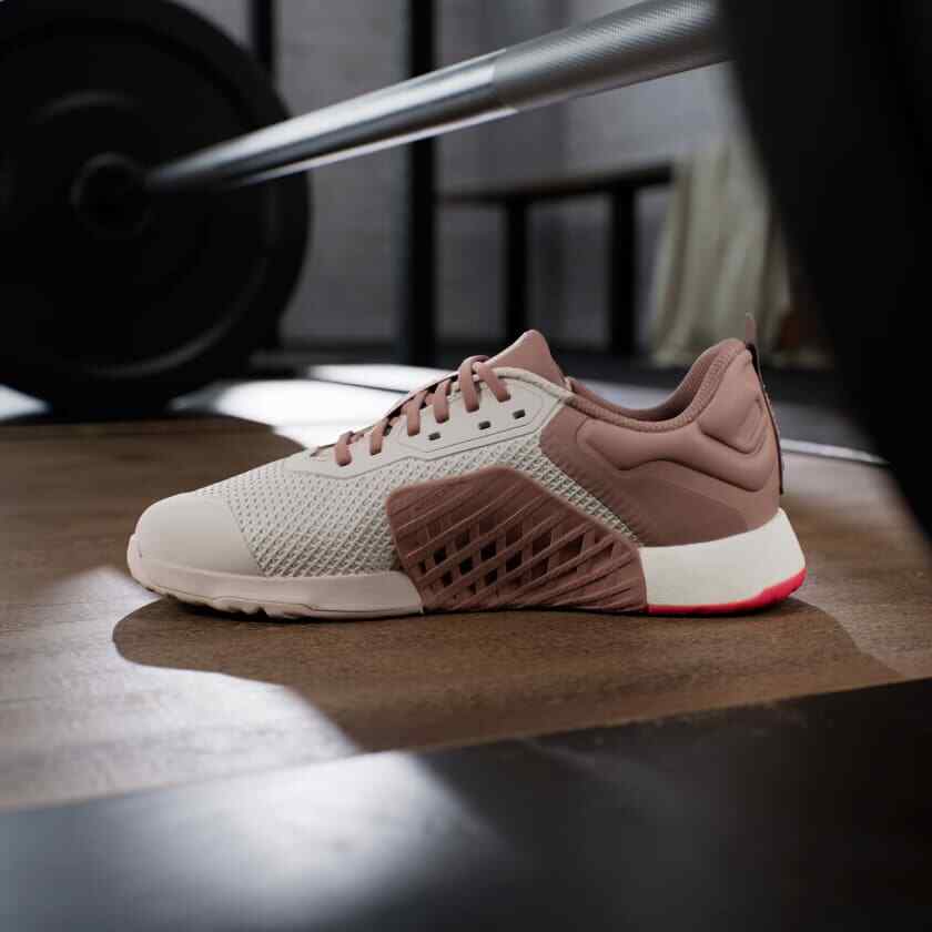 JI3902 adidas Dropset 3 Putty Mauve Warm Clay Violet Tone (Women's)