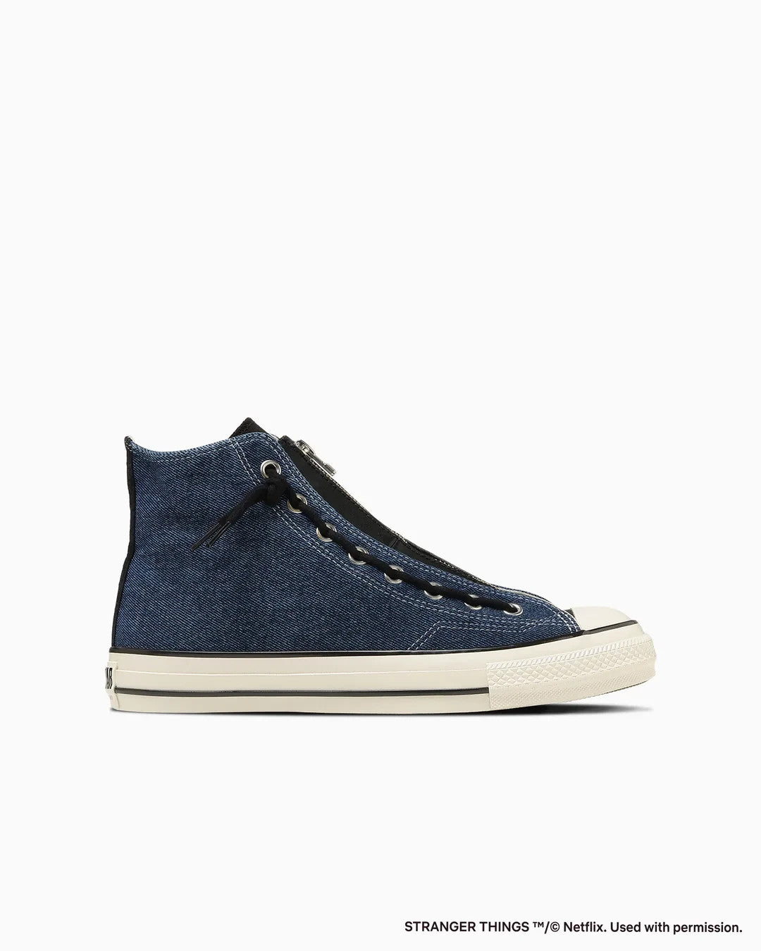 31317330 Stranger Things 5 Converse All Star Aged 87 CZ Hi Blue Black (Men's)