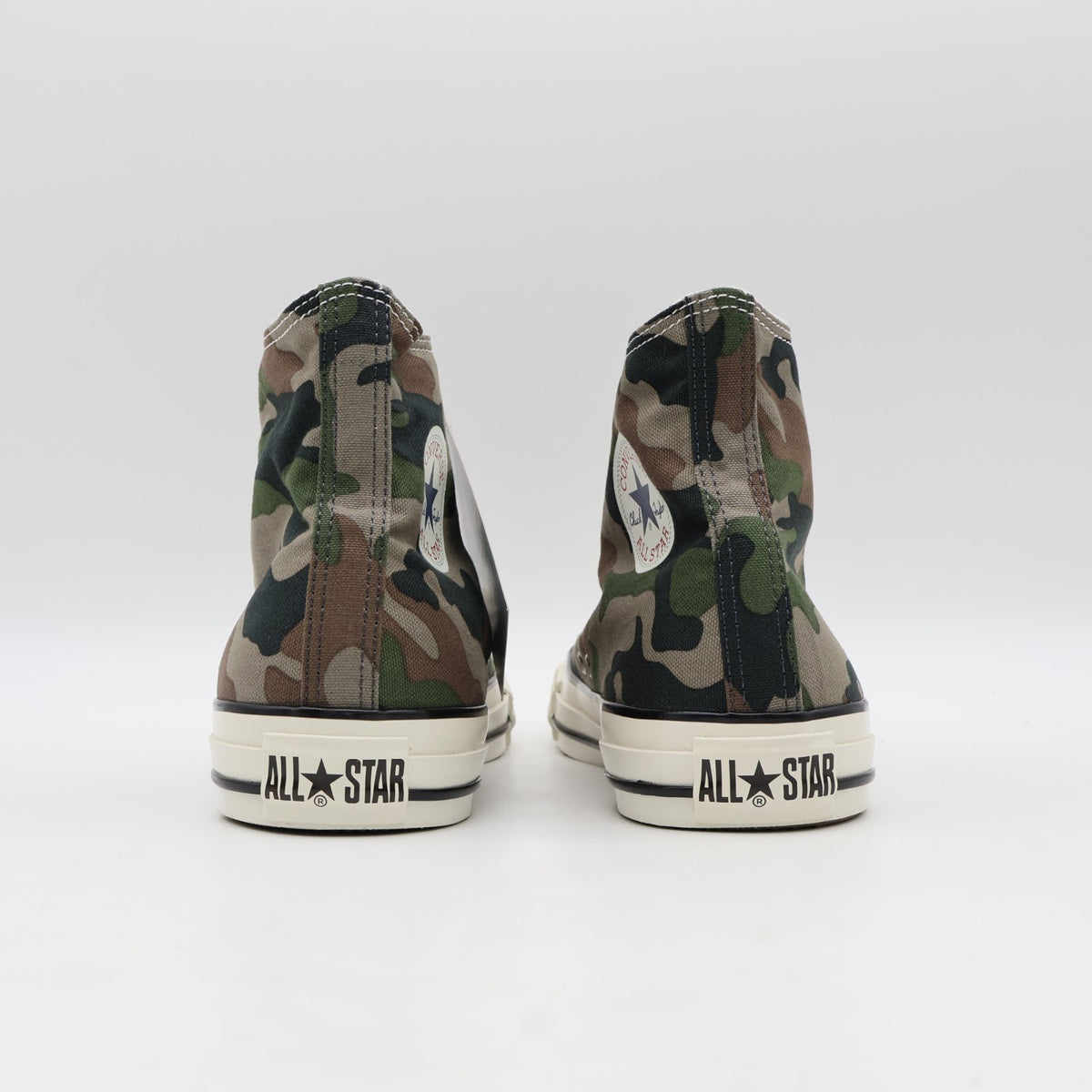 31318220 Converse All Star Aged Woodlandcamo Hi Green Gray Brown (Men's)
