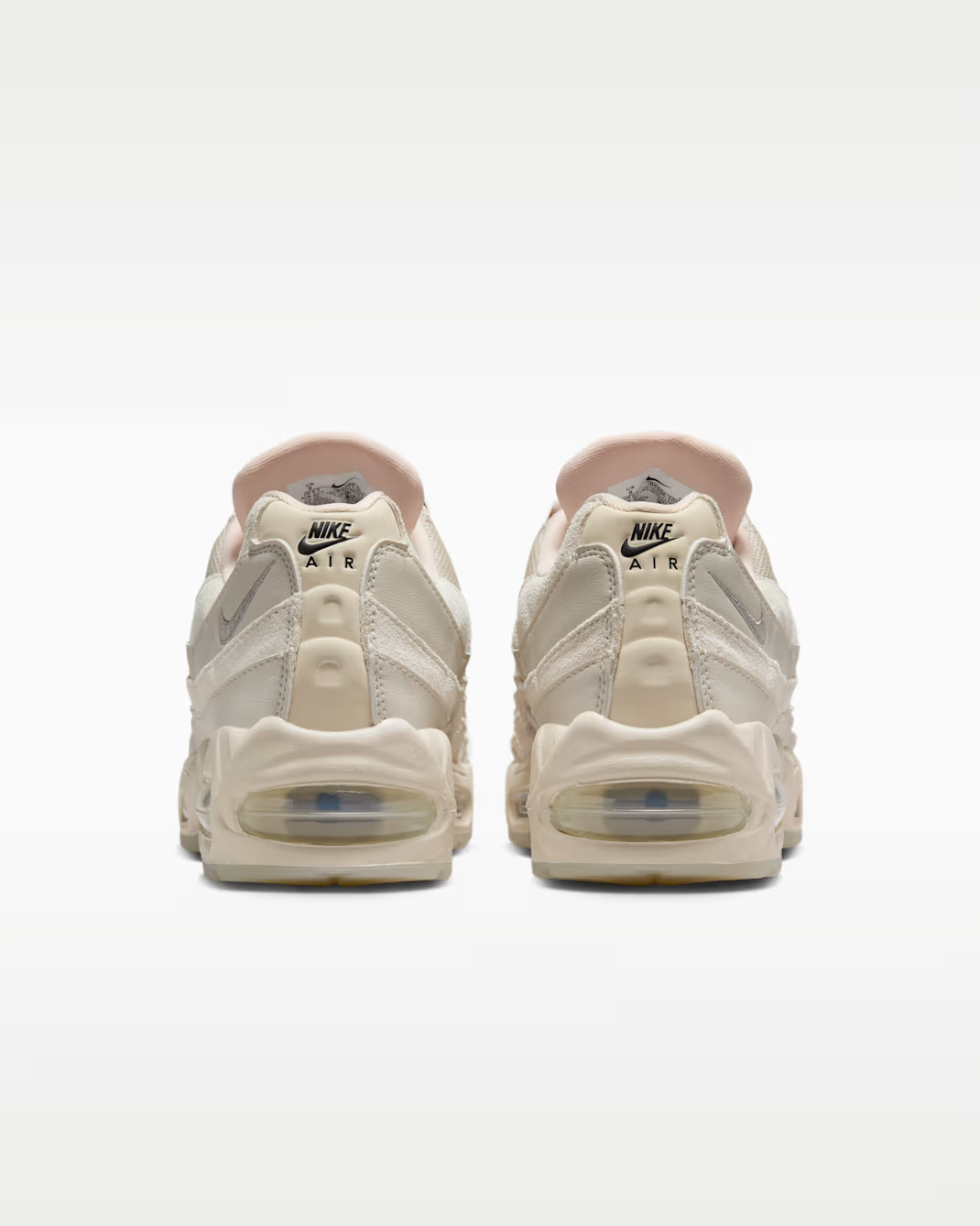 IB6396-101 Nike Women's Air Max 95 Big Bubble "Soft Pearl"
