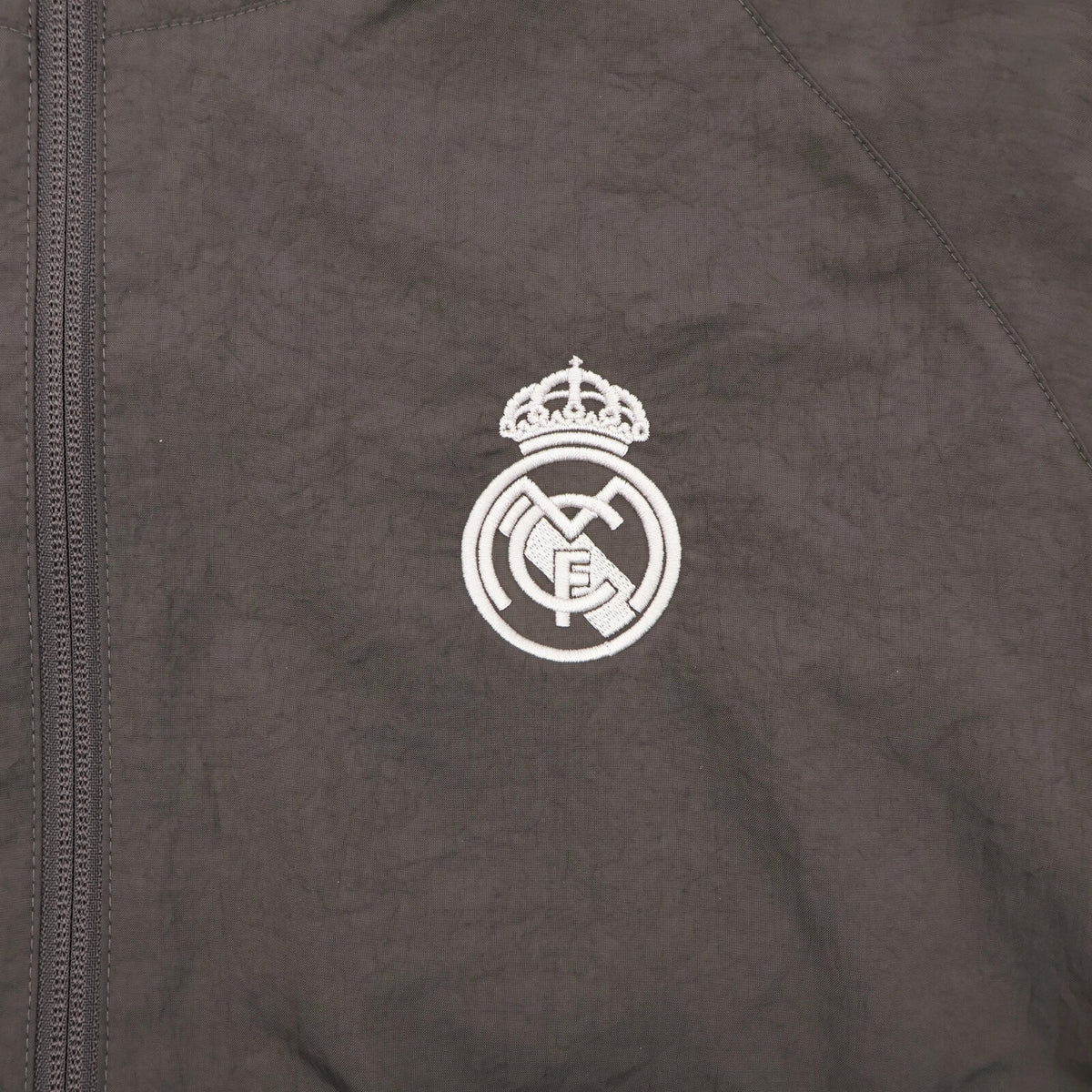 adidas Real Madrid Lifestyle OG Track Top Charcoal Dark Gray