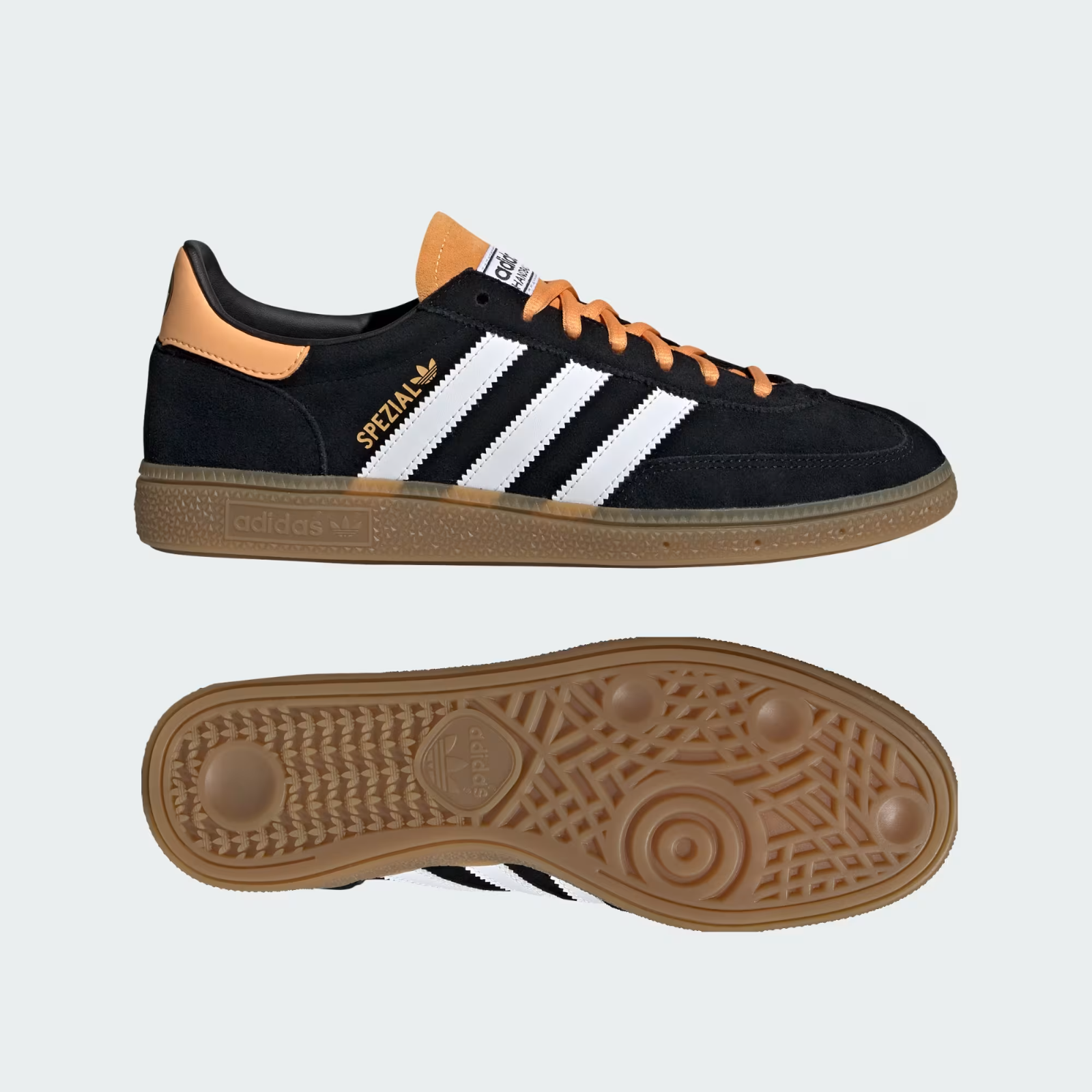 KK3033 Ajax Amsterdam Ã adidas Handball Spezial "Core Black/Hazy Orange" (Men's)