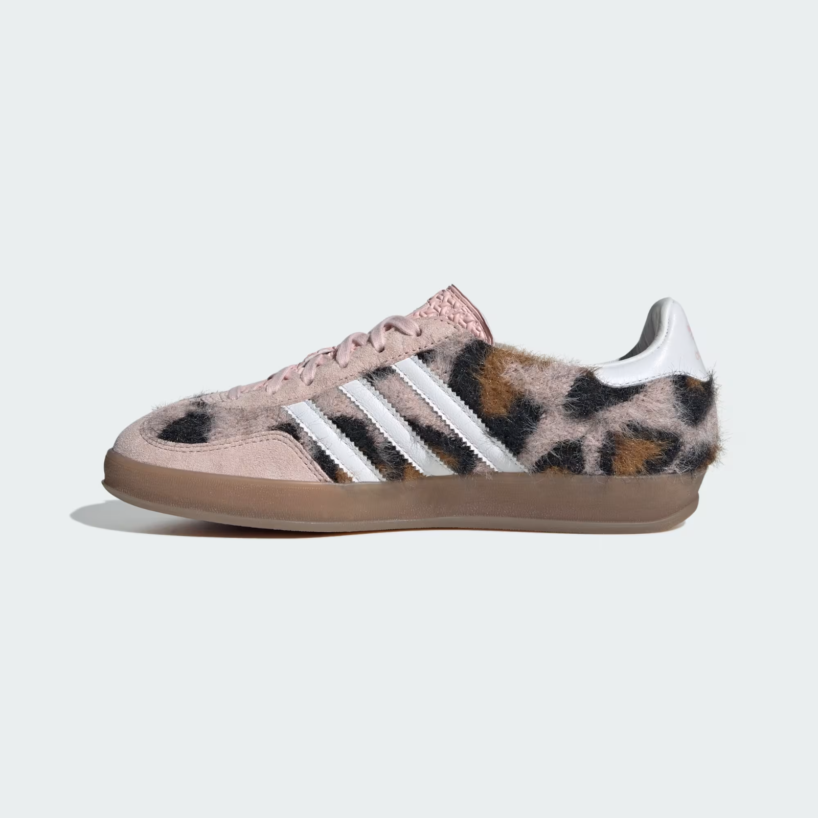 JS4600 atmos pink adidas Originals Gazelle Indoor Trinity Leopard Pink (Women's)