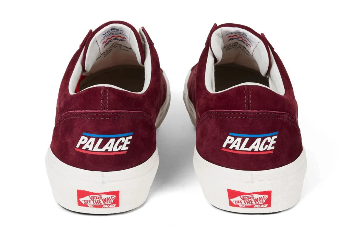 VN000D5BPRT Palace Skateboards Vans Skate Old Skool 36 Burgundy (Men's)