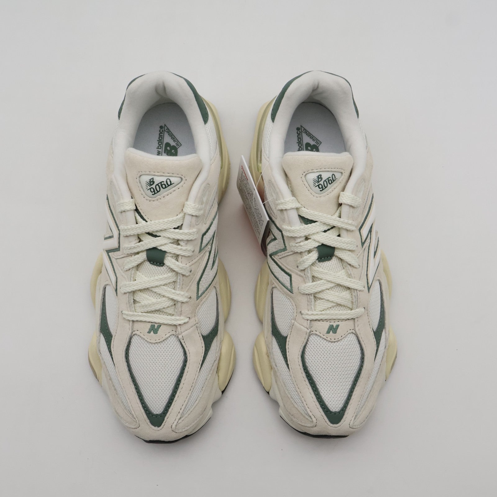 U9060EEI New Balance 9060 Off White Green (Men's)