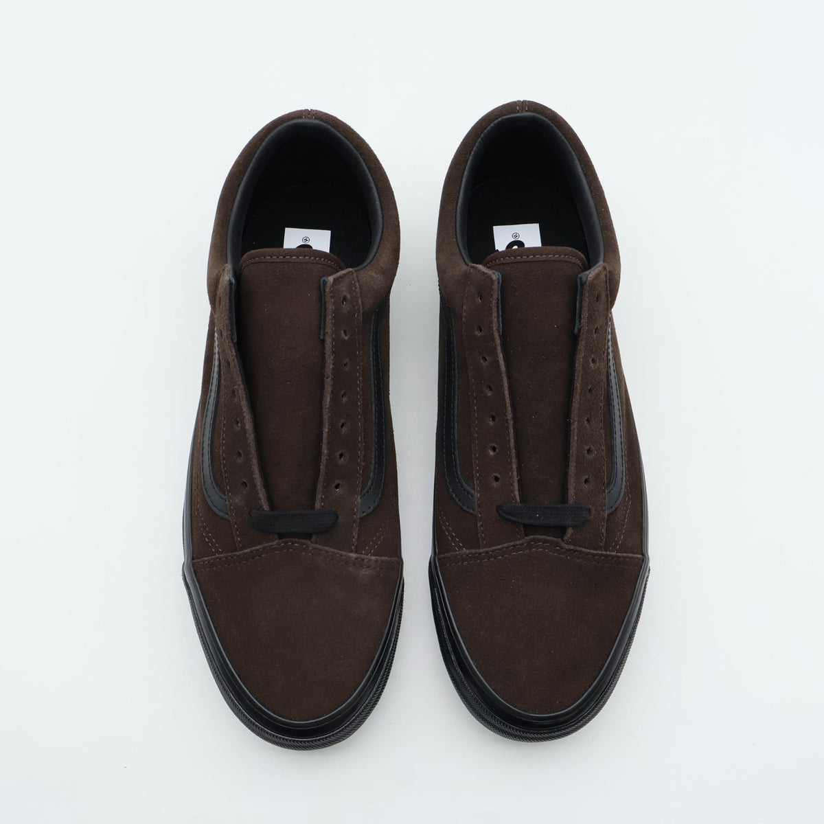 VN000D56YS8 Vans LX Old Skool Suede Black Brown (Men's)