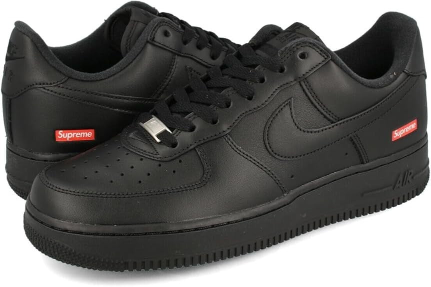 CU9225-001 Supreme Nike Air Force 1 Low Black (Men's)