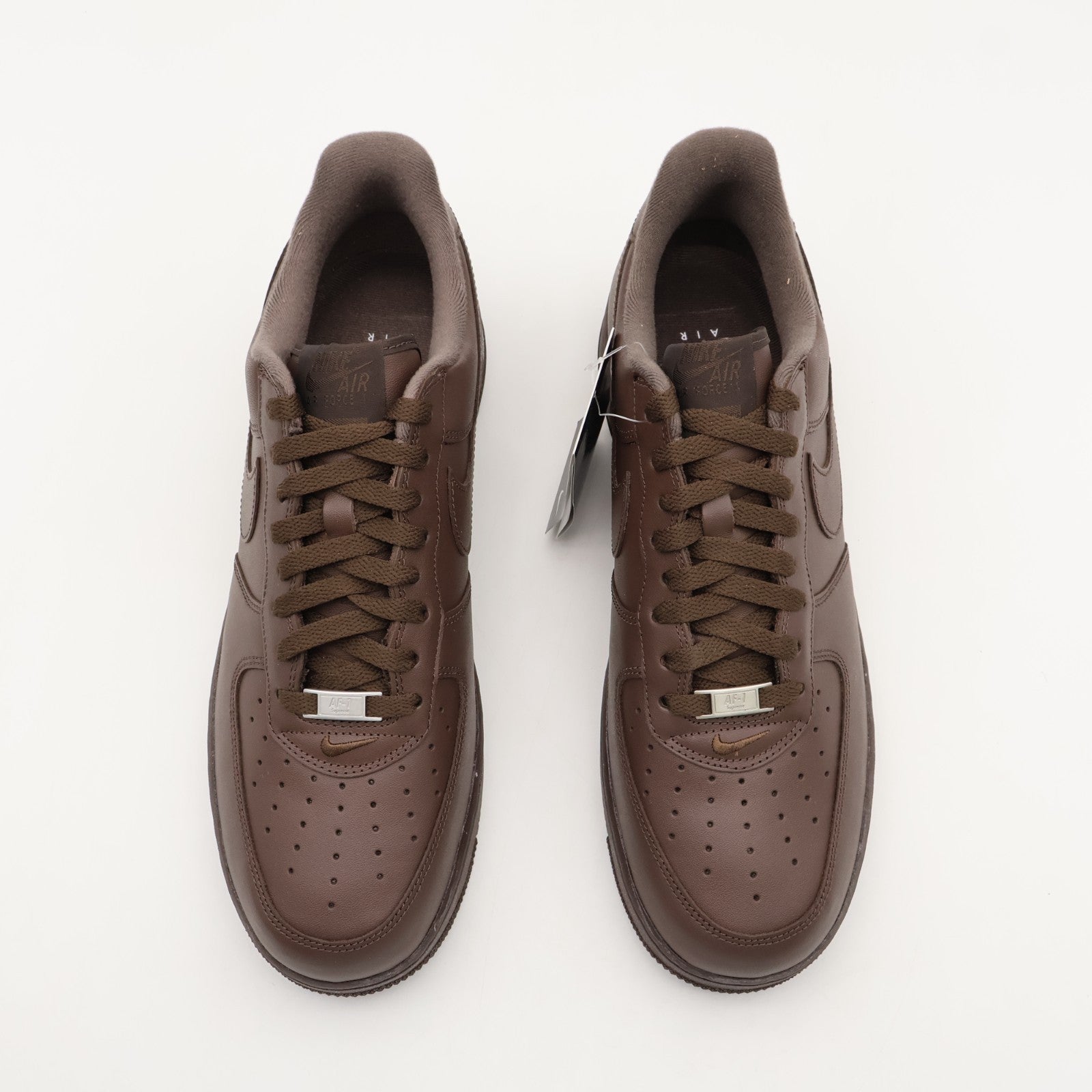CU9225-200 Supreme Nike Air Force 1 Low Baroque Brown Chocolate Coffee (Men's)