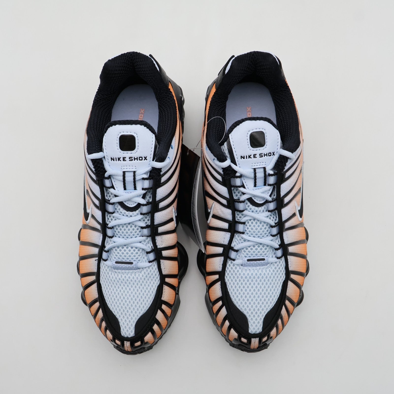 AR3566-401 Nike Shox TL Blue Tint Total Orange (Women's)