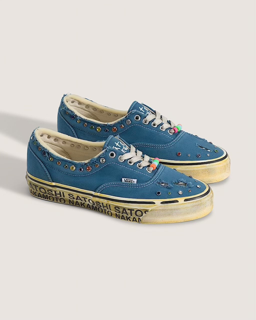 VN00114ESN0 Satoshi Nakamoto Ã OTW by Vans Era 95 "Lucky Charms/Navy" (Men's)