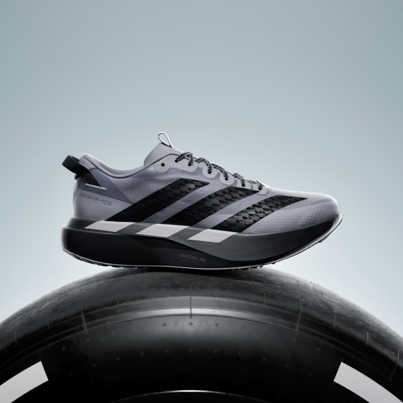 KI7909 Mercedes Amg Ã adidas Adizero Evo SL ATR "Glory Grey/Core Black" (Men's)