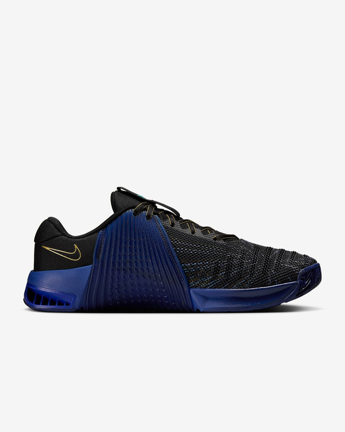 HF1098-001 Nike Metcon 9 AMP Black Deep Night Copper Moon Blue Void (Men's)