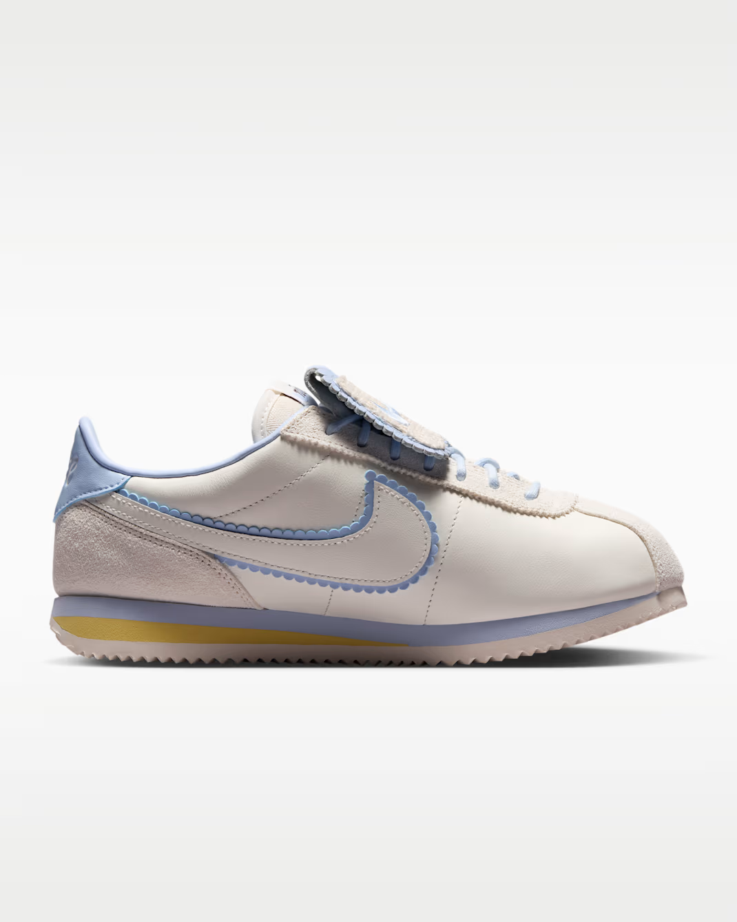 IW6363-117 Nike Cortez Sail Hydro Blue (Women's)