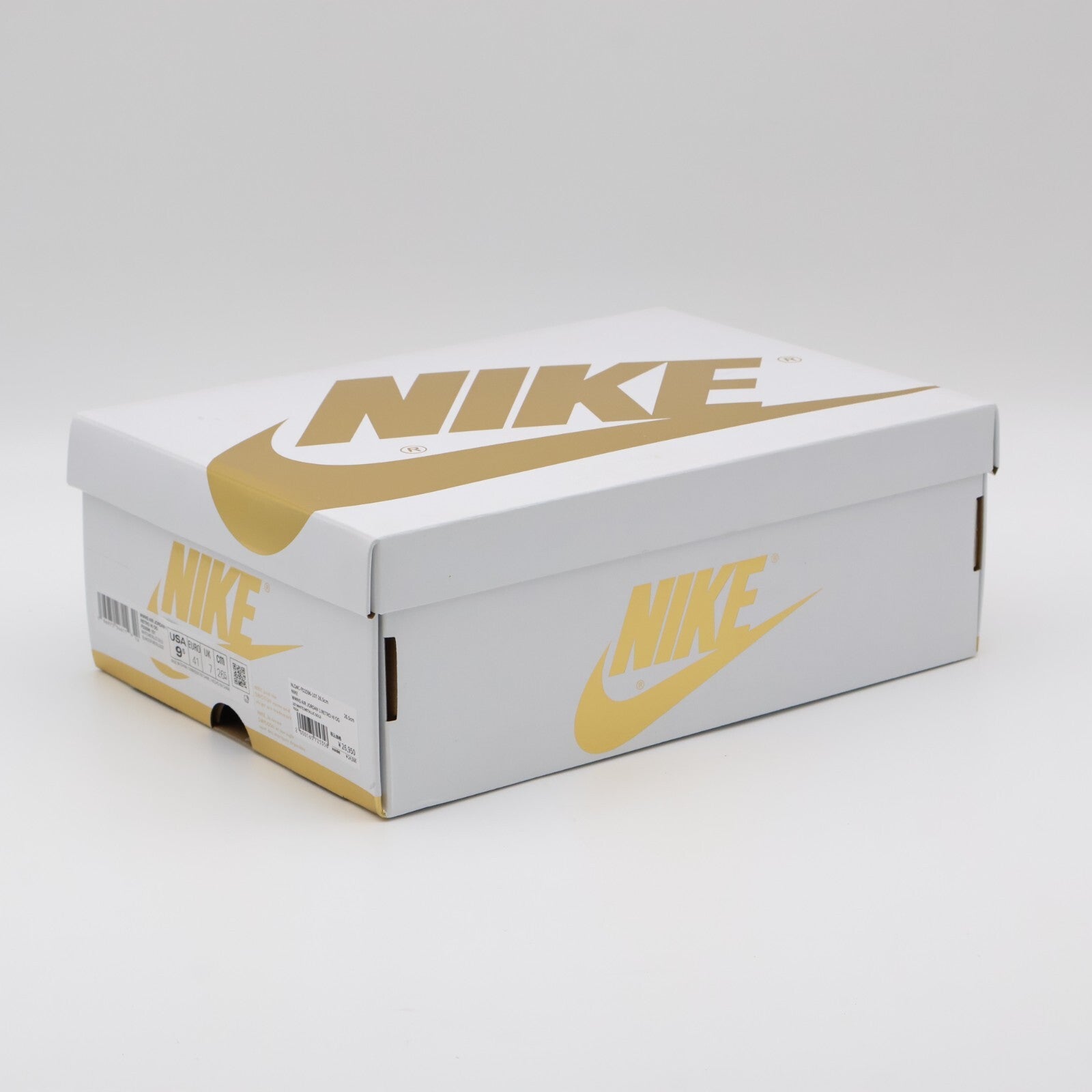 FD2596-107 Nike Air Jordan 1 Retro High OG White and Gold (Women's)