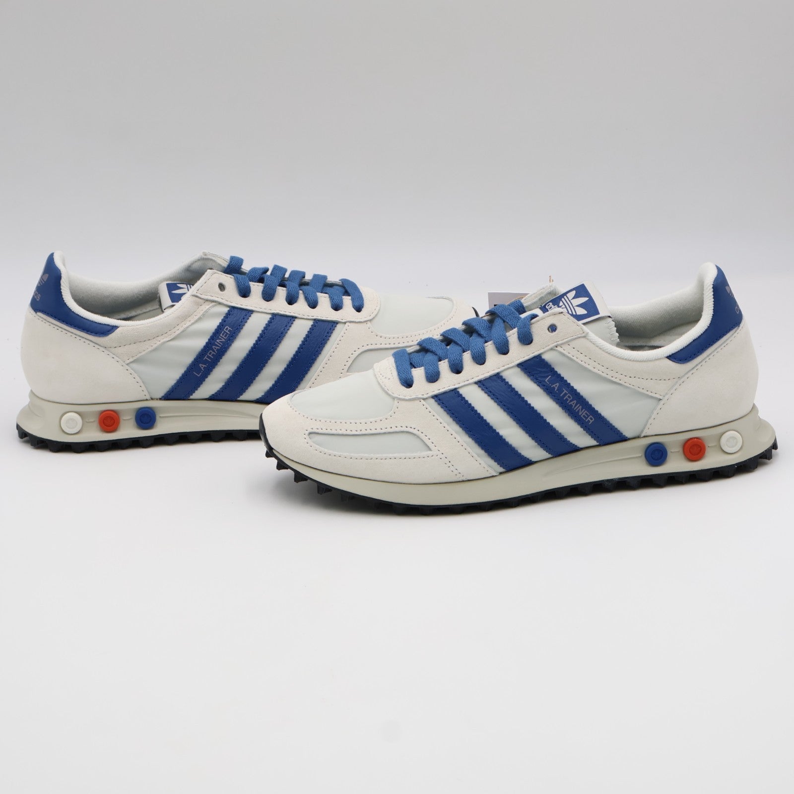 JR3610 adidas Originals LA Trainer OG Off White Dark Marine Crystal White (Men's