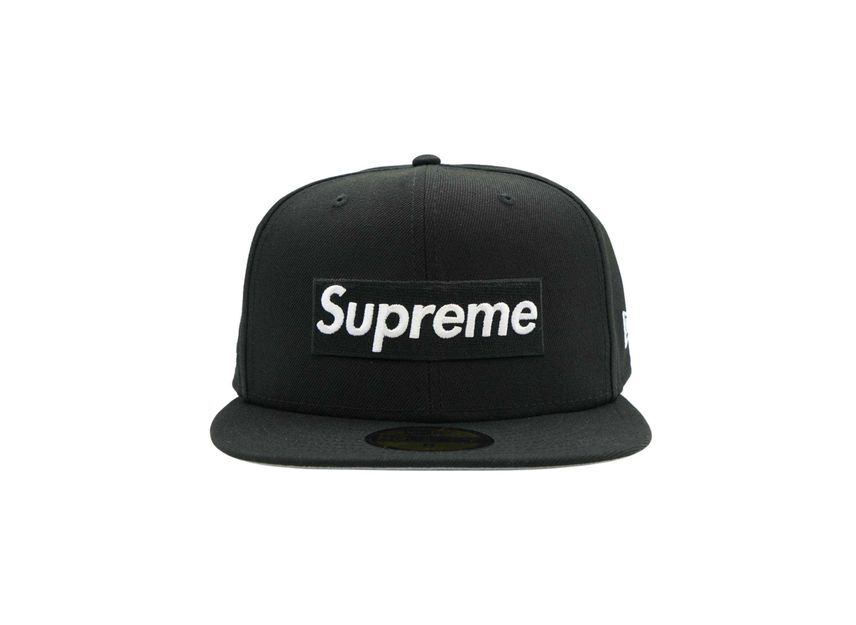 Supreme MLB Teams Box Logo New Era Black
