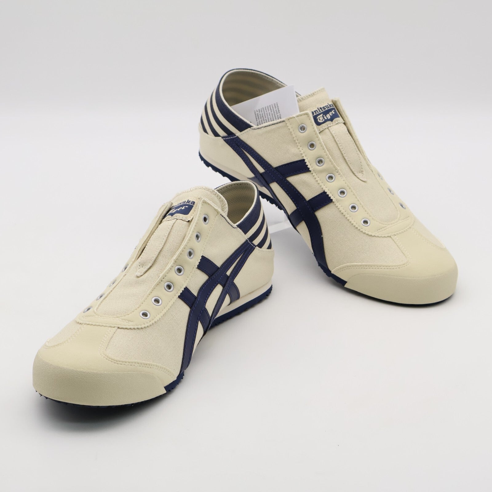 1183C233-250 Onitsuka Tiger Mexico 66 Paraty Natural Navy (Men's)