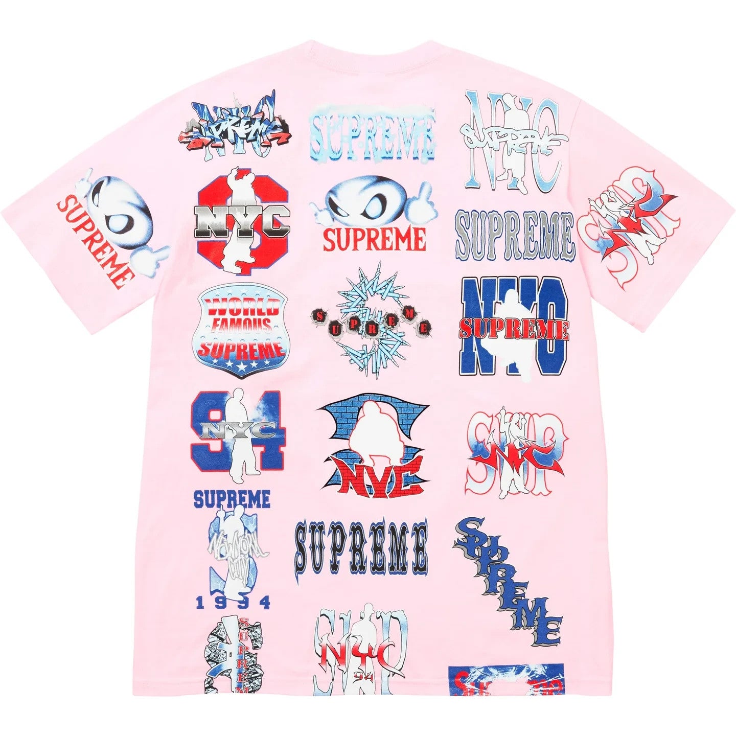 Supreme Flash Tee Light Pink