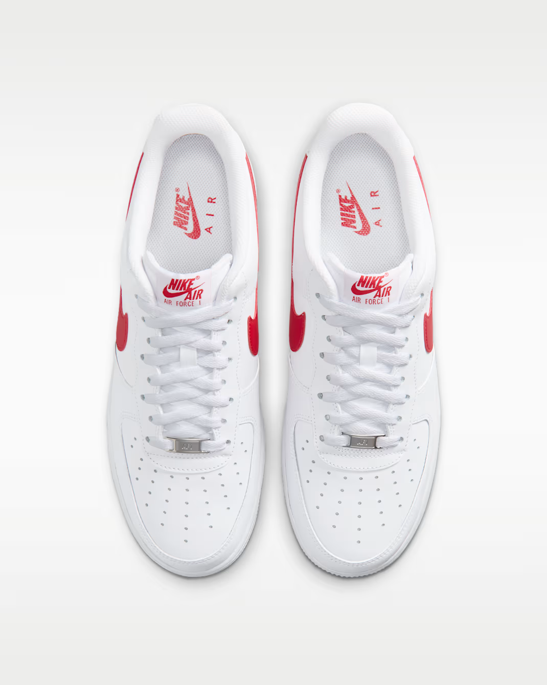 FJ4146-133 Nike Air Force 1 '07 "White/University Red" (Men's)