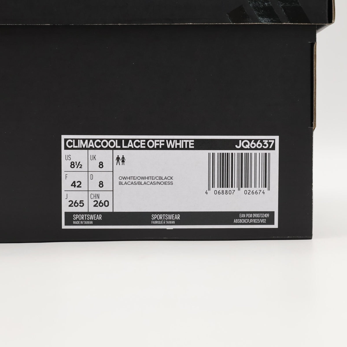 JQ6637 adidas Climacool 4D Laced Off White Core Black (Men's)