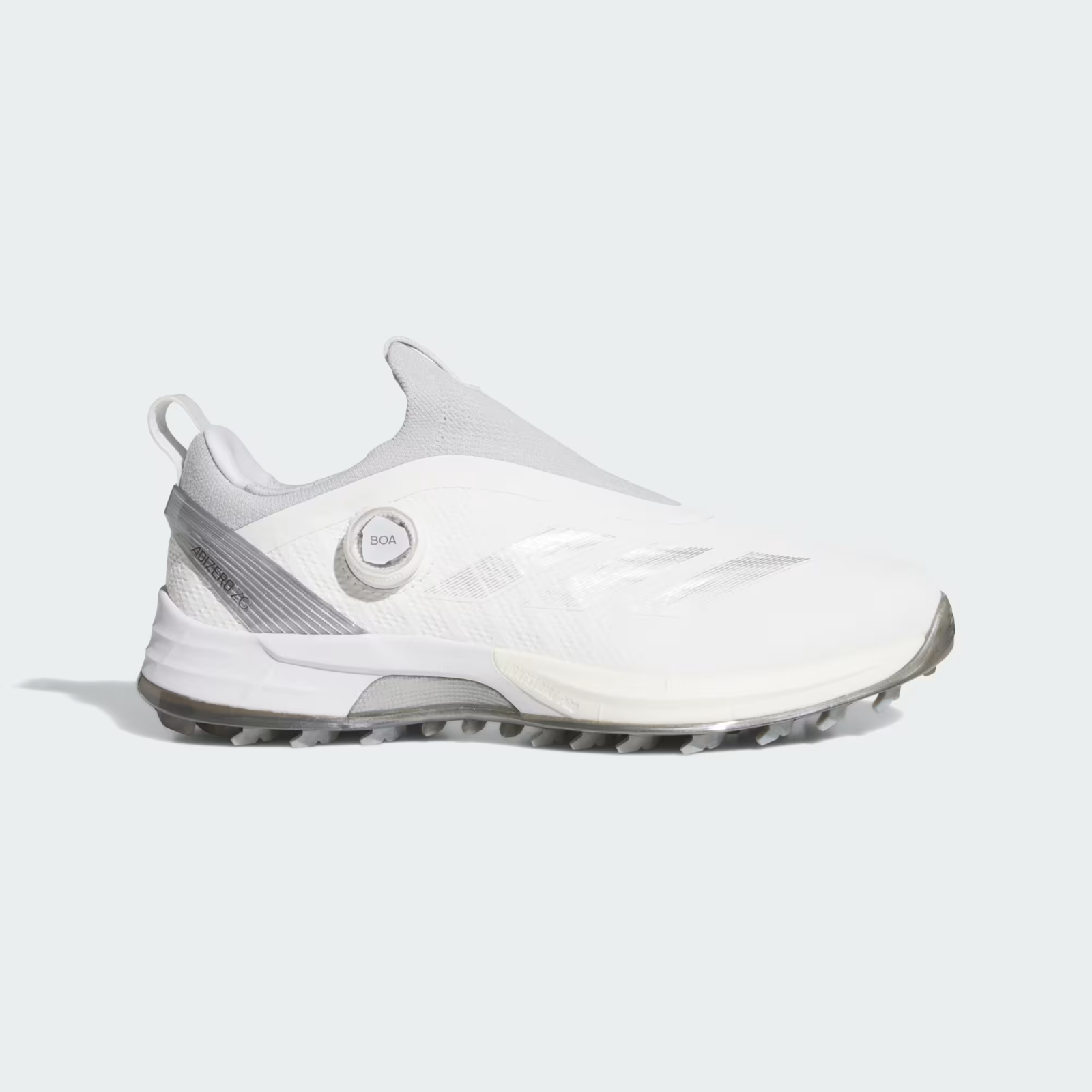IH3357 adidas Adizero ZG Boa Cloud White Silver Metallic Light Solid Grey (Men's