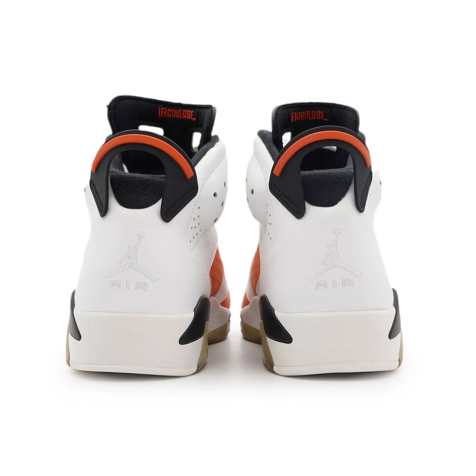 384664-145 Nike Air Jordan 6 Retro Gatorade Like Mike White Team Orange (Men's)