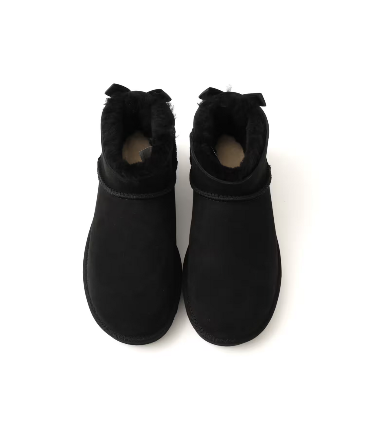 1185491-BLK UGG ULTRA MINI BAILEY BOW (Women's)