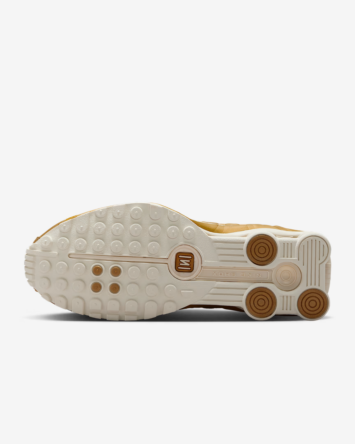 AR3565-010 Nike  Shox R4 Soft Pearl Metallic Gold (Women's)