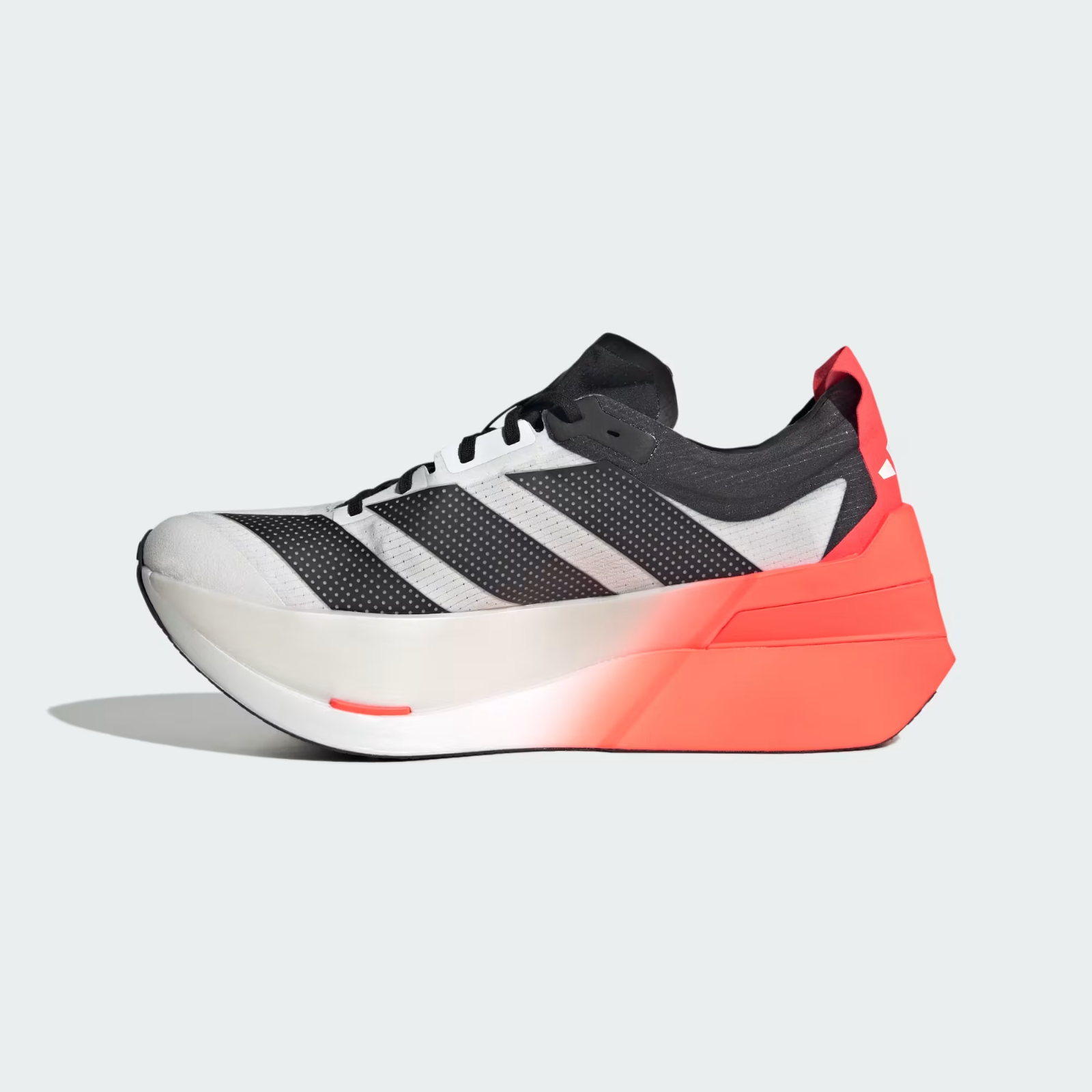 LA6218 adidas Adizero Dropset Elite "Cloud White/Solar Red/Core Black" (Men's)