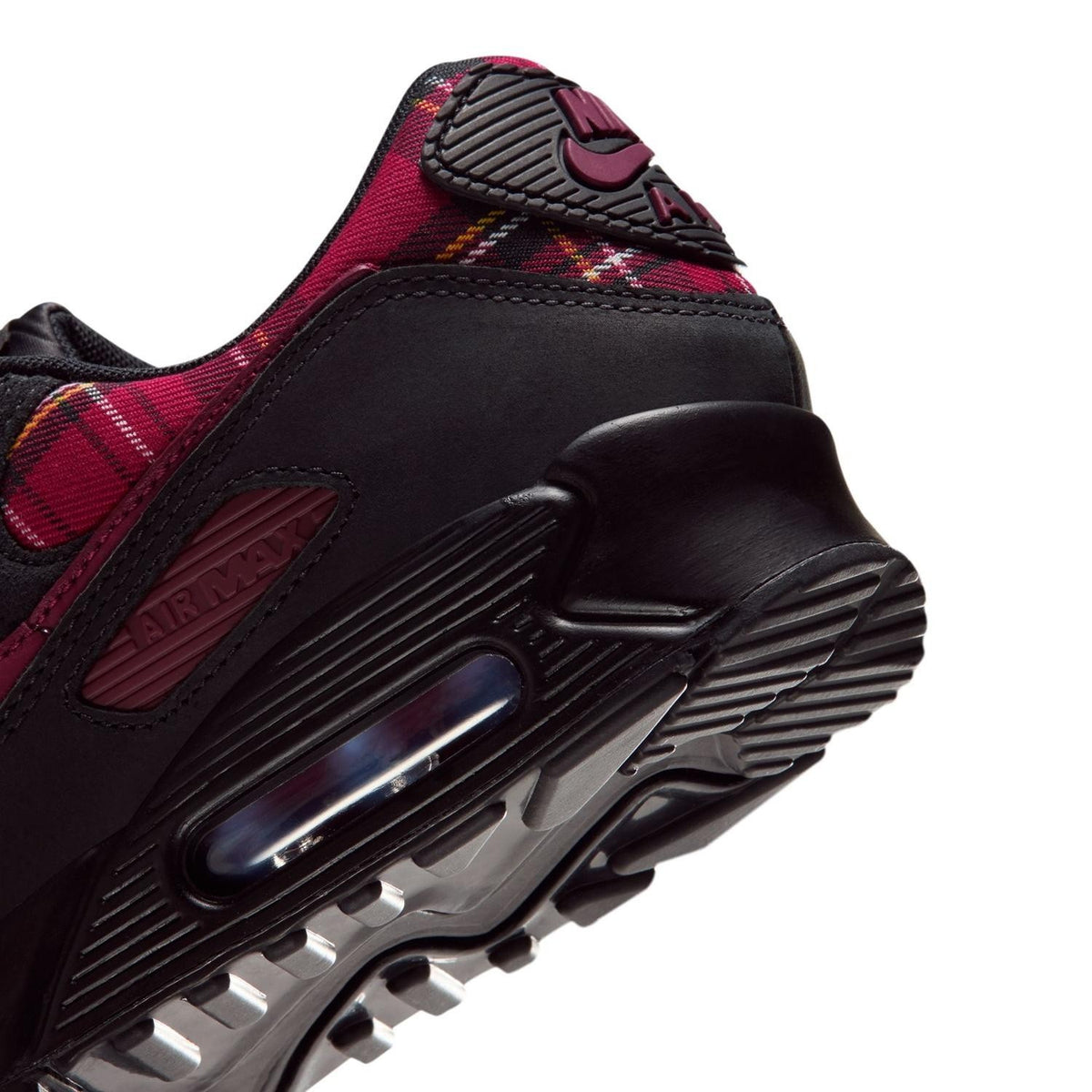IR5598-020 Nike Air Max 90 "Black/Team Red" (Women's)
