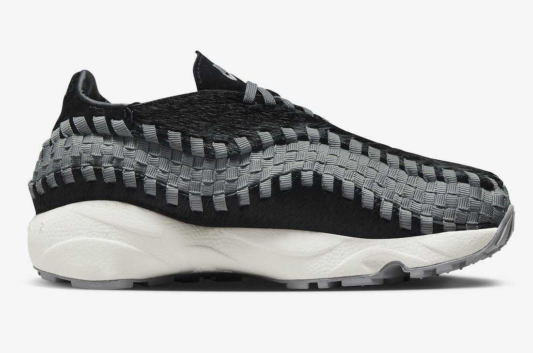 FB1959-001 Nike Air Footscape Woven Black and Smoke Grey (Women's)