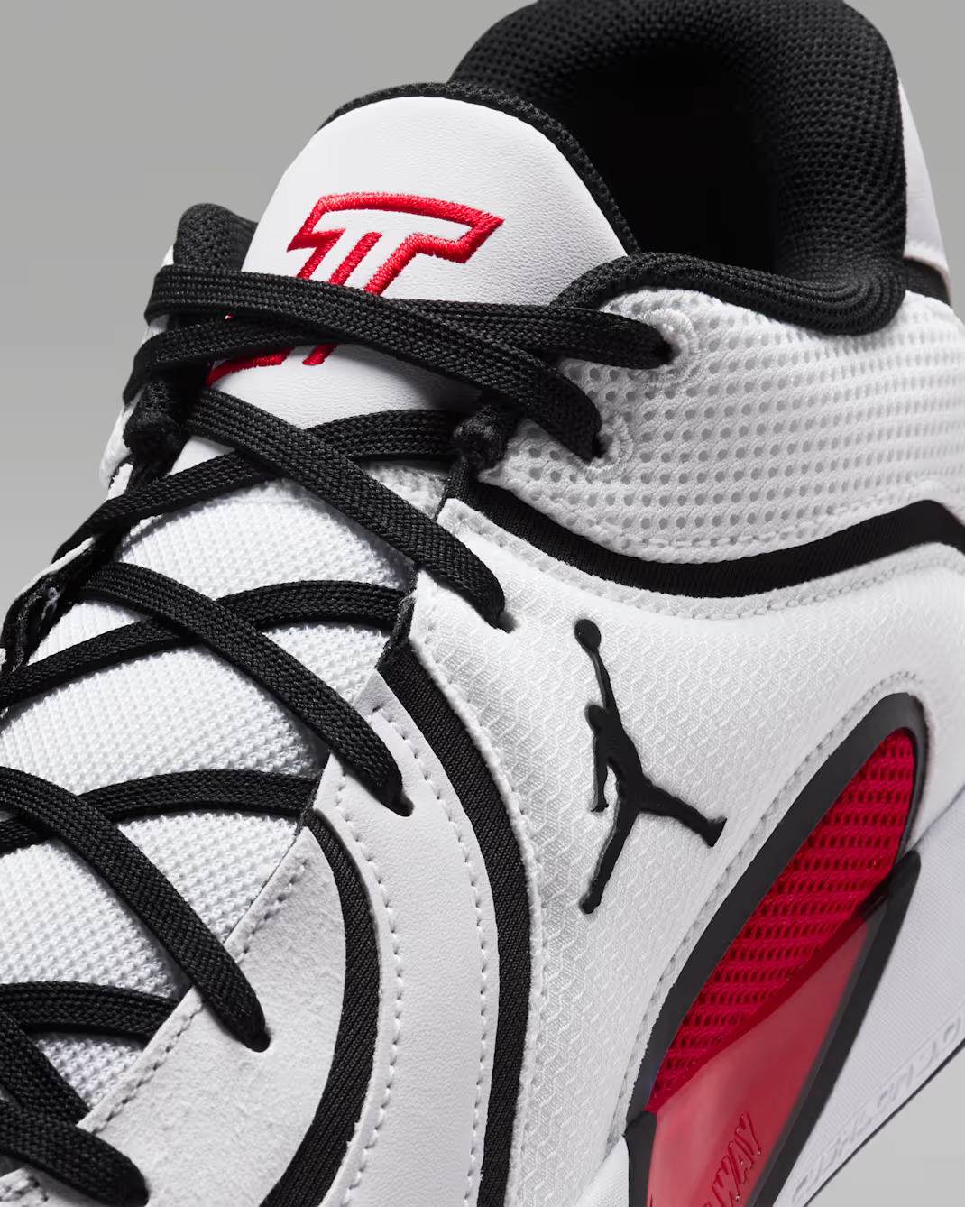 HQ4613-101 Nike Jordan Tatum 4 White Black University Red (HQ4614-101) (Men's)