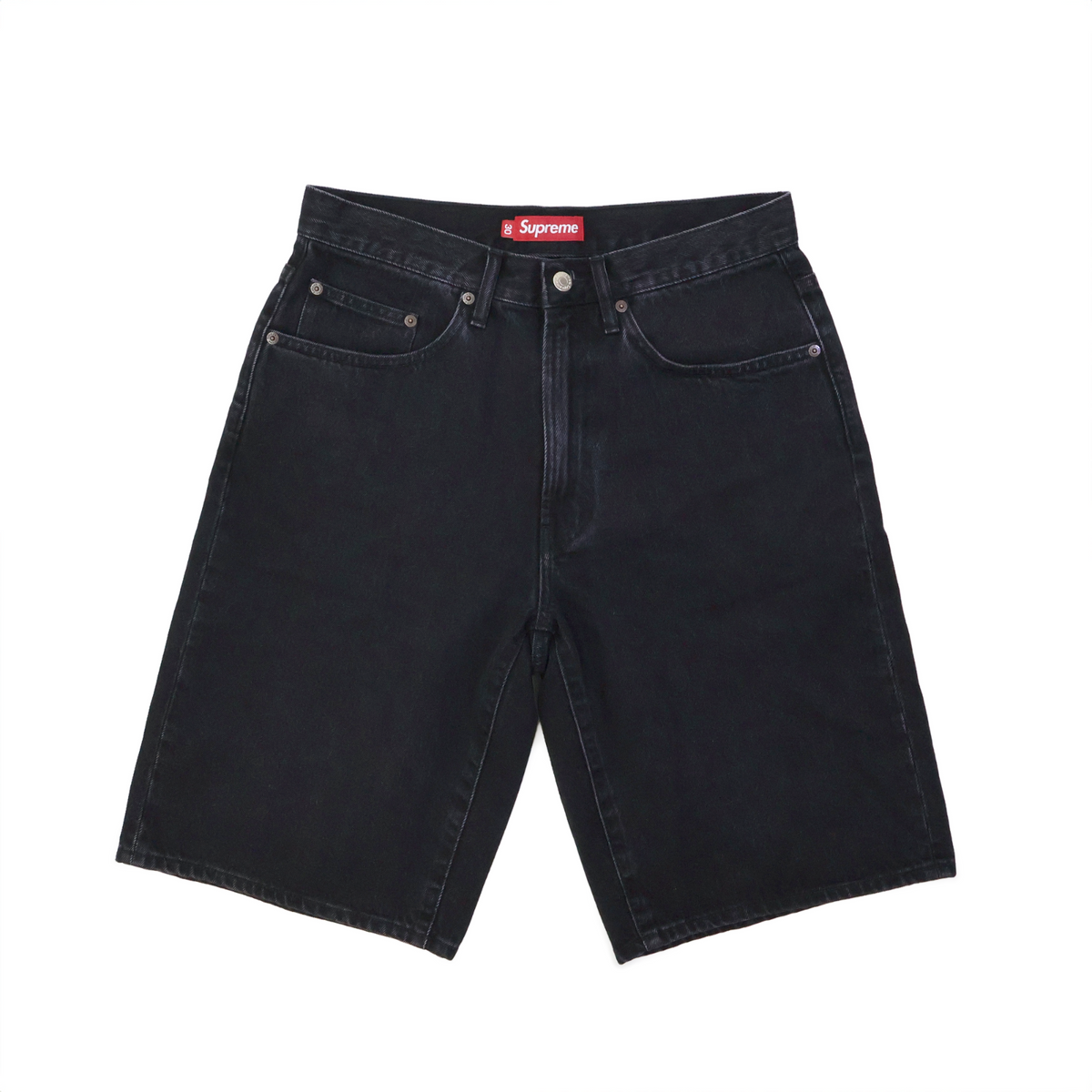 Supreme Baggy Denim Short Black